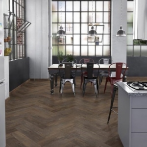 Creativ’ Kanpur Oak Herringbone 1