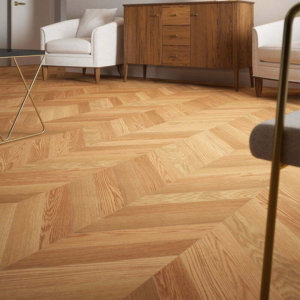 Mountain Rustic Oak Chevron